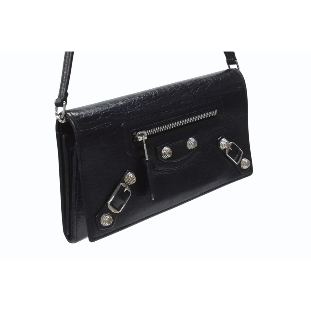 Balenciaga wallet Giant black long handbag Continental - Picture 4 of 8